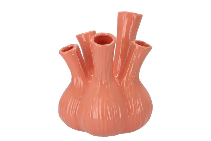 <h4>Aglio Shiny Old Pink Vase 22x28cm</h4>