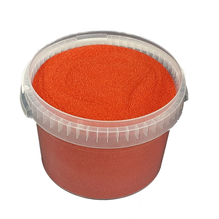 Kwarts 3 ltr bucket red
