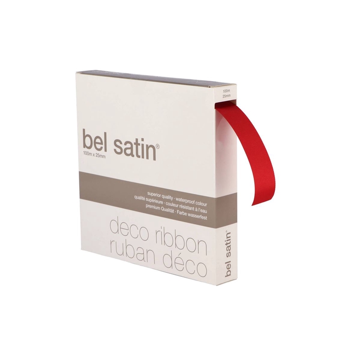 <h4>Lint Satin 20 Rood 100m X 25mm P/1 Wk 11</h4>