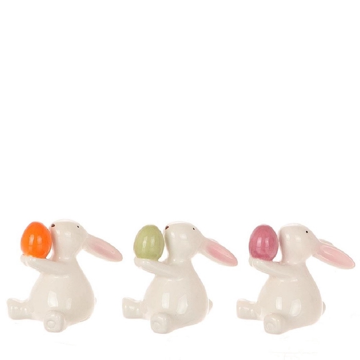 <h4>Easter Deco rabbit Edmon 11*9.5*13cm</h4>