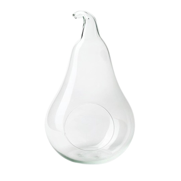 <h4>Glass pear +hole d16 30cm</h4>