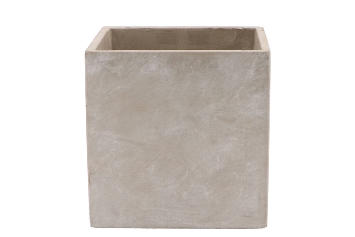 Concrete Pot Square 17x17x17cm