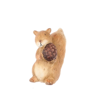 Autumn Deco squirrel 13.5*9*16.5cm