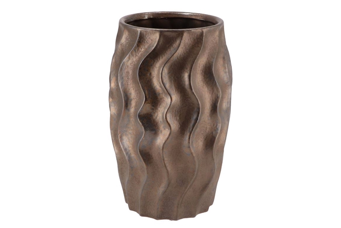 Karbala Bronze Vase 18,5x27cm