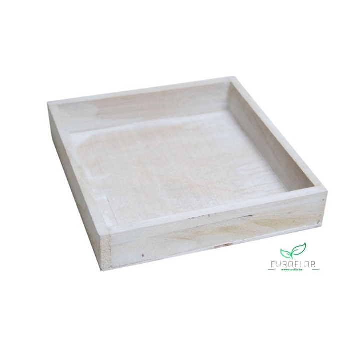 <h4>TRAY FIRMIANA SQUARE NATURAL 20X20XH6</h4>