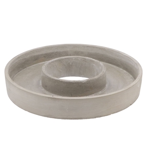 Concrete Ring Grey 30x5cm