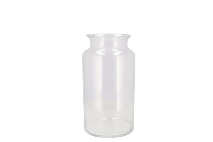 Glas Mouthblown Milk Bottle 25x19cm