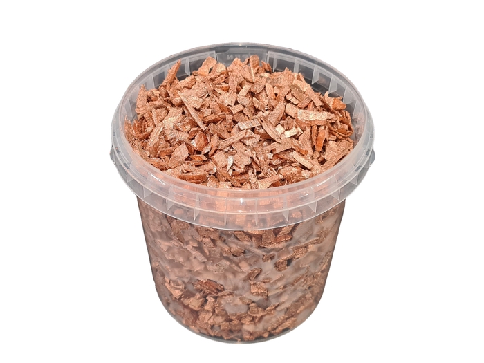 <h4>Wood chips 1 ltr bucket copper</h4>