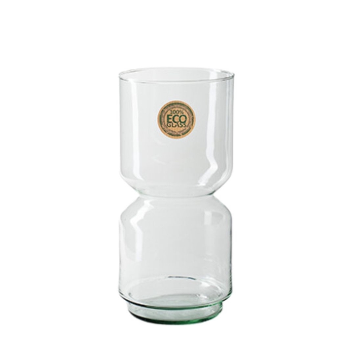 <h4>Glass Eco vase Fun d12*25cm</h4>